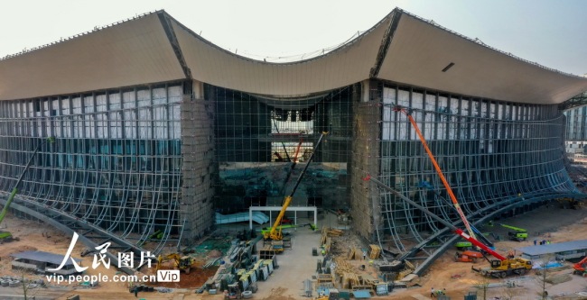 廣東廣(guang)州:國際金(jīn)融論壇會(huì)址建設如(rú)火如荼