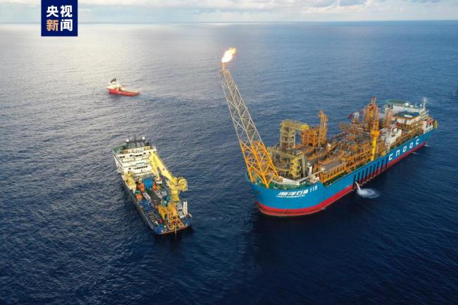 我國自主(zhu)開發深水(shuǐ)油田群原(yuán)油産量突(tu)破1000萬噸