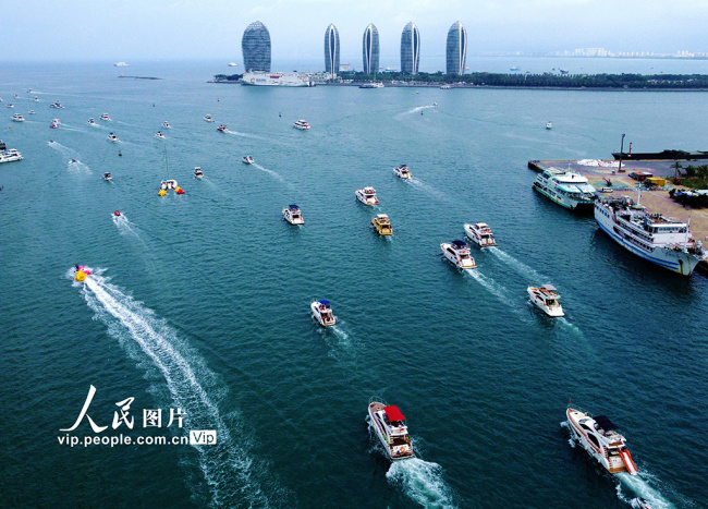 海(hai)南三亞：千帆出(chu)海
