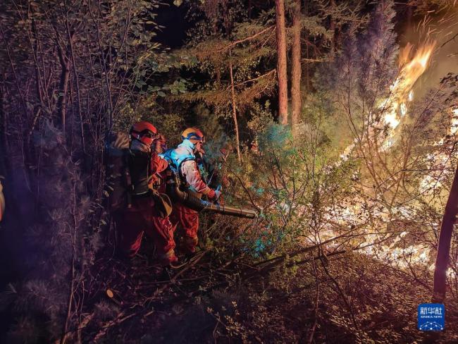 内蒙古大興(xing)安嶺發生多起(qi)森林火災 各方(fāng)正積極撲救