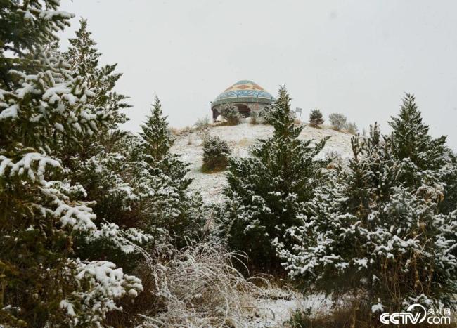 甘肅酒泉(quan)：立夏飛雪(xue)