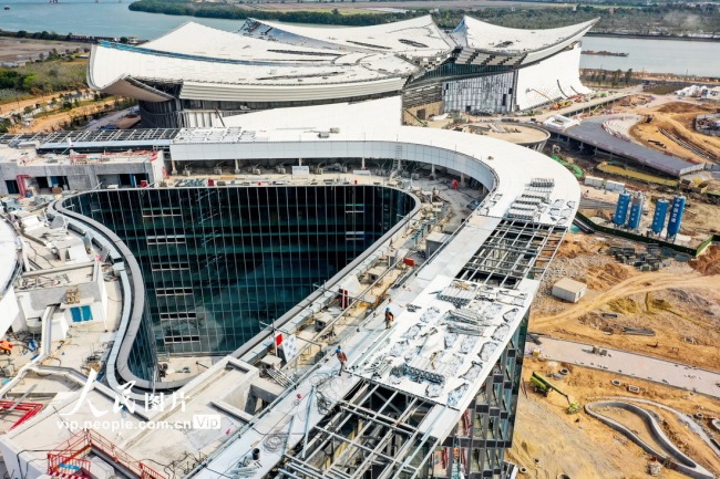 廣東廣(guang)州:國際金(jin)融論壇會(hui)址建設如(ru)火如荼