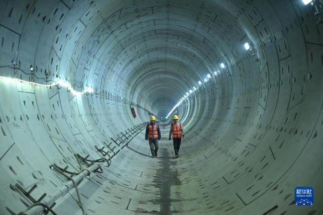 合肥軌(gui)道交通(tong)4号線南(nán)延線全(quán)線“洞通(tōng)”