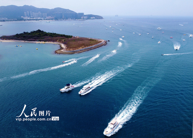海南(nan)三亞：千帆出海(hai)