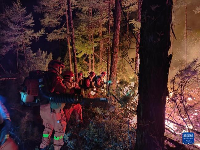 内(nei)蒙古大興安嶺(ling)發生多起森林(lín)火災 各方正積(jī)極撲救