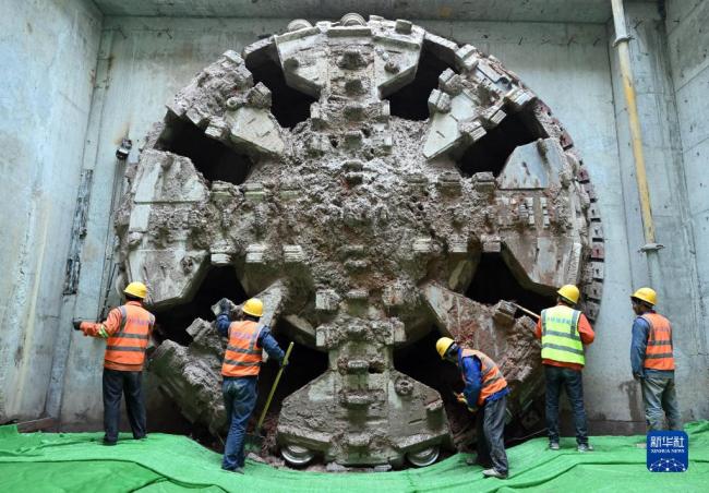 合(he)肥軌道(dào)交通4号(hao)線南延(yán)線全線(xiàn)“洞通”